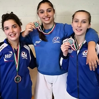 Tre atlete casentinesi volano ai Campionati Italiani Cadetti di karate