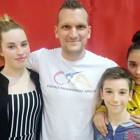 Tre atleti del Centro Taekwondo Arezzo combattono per la Toscana