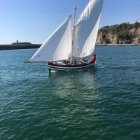 Operazione Quandel, navigazione a vela latina lungo costa da Monte di Procida a Gaeta