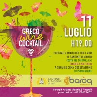  Giovedì 11 luglio alle ore 19 aperitivo-cocktail a piazza Vittoria, Napoli