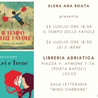 Libri: il 25 e il 26 luglio a Lecce incontro con l’autrice Elena Ana Boata