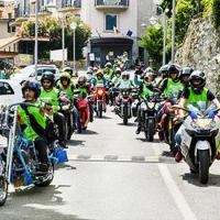 Un motoraduno contro la droga sul lago d'Iseo