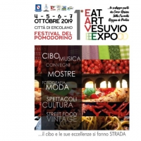 “1° EAT ART VESUVIO EXPO” DAL 4 AL 7 OTTOBRE, NELLA CITTÀ DI ERCOLANO, IL CIBO E LE SUE ECCELLENZE SI FANNO STRADA