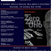 TUTTO PRONTO ALLA GALLERIA D’ARTE PAR’BLEU PER I GIORNI DELLA FOLLIA TRA ARTE E CULTURA.