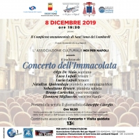 Tradizionale Concerto dell'Immacolata organizzato dall'Associazione Culturale Noi per Napoli 