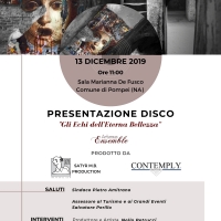 Presentato il disco prodotto da Satyr MB Production con melodie composte immaginando di passeggiare nella città antica di Pompei