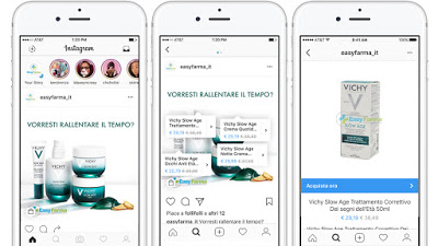 L'acquisto dei  prodotti di Easyfarma sempre più facile anche su Instagram!