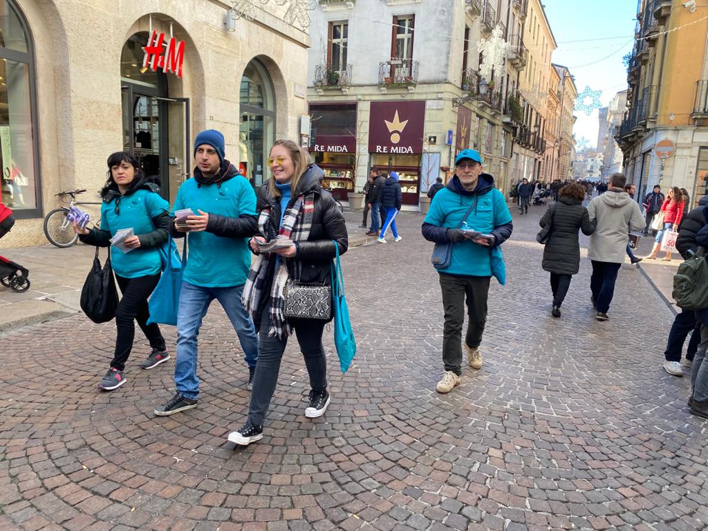 Ritornano i volontari di Mondo Libero dalla Droga a Vicenza