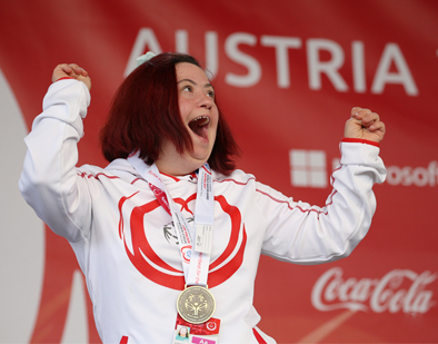 Atrio (Villach): un piccolo gesto di solidarietà per una grande causa nello shopping center carinziano in occasione degli Special Olympics