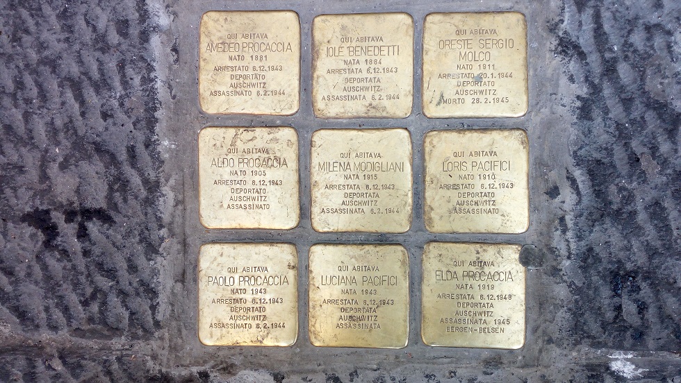 -Napoli “Stolpersteine-Pietre di Inciampo” in Memoria delle Vittime della Shoah (Scritto da Antonio Castaldo)