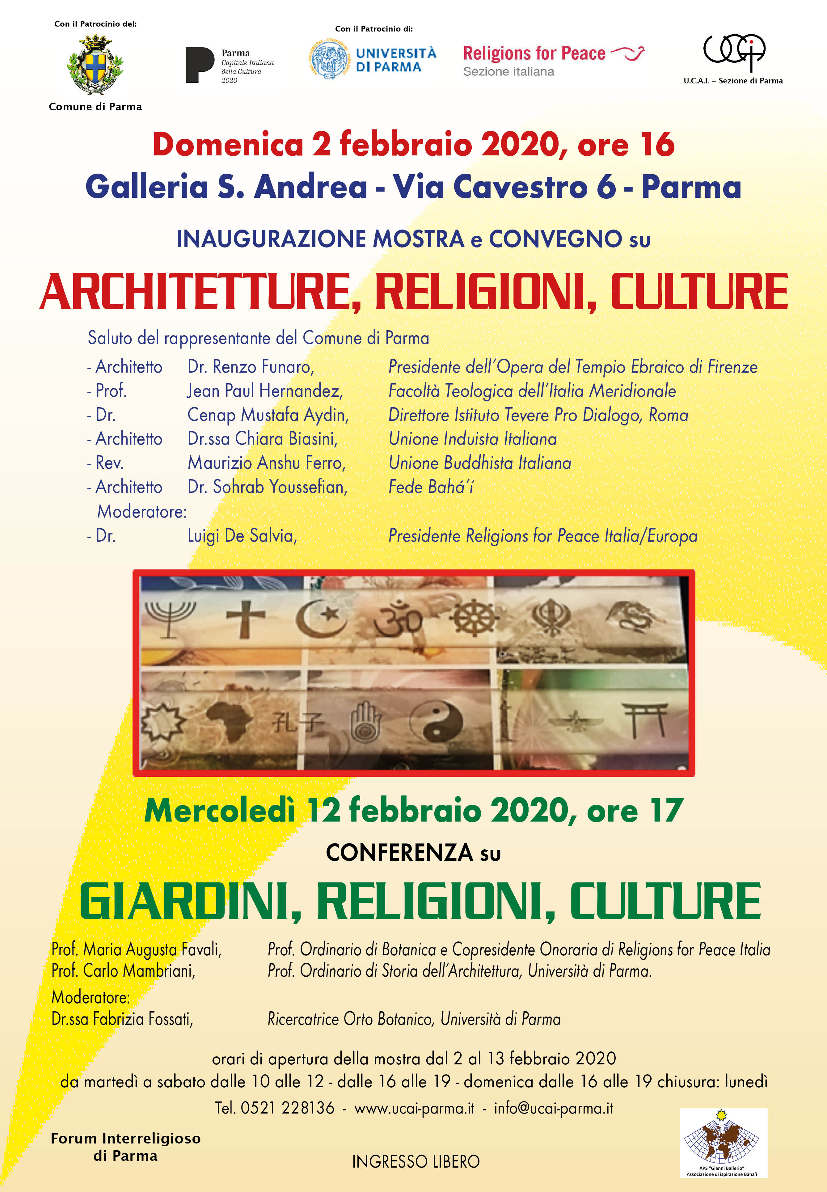 ARCHITETTURE, RELIGIONI, CULTURE