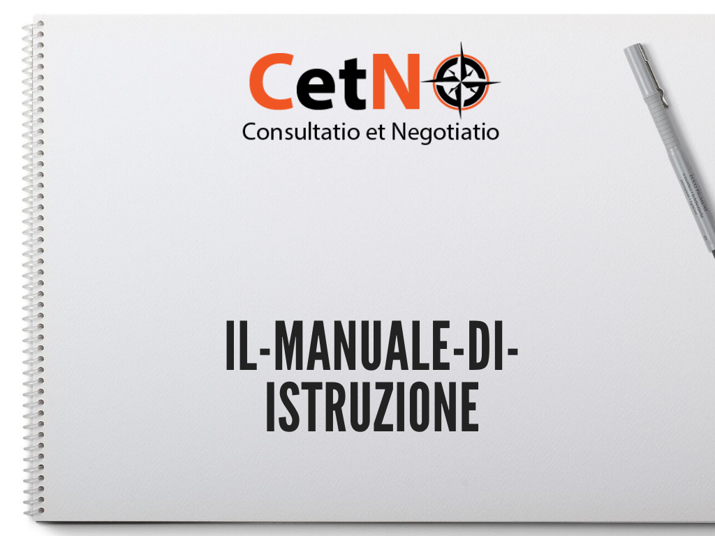 COS’È IL MANUALE?