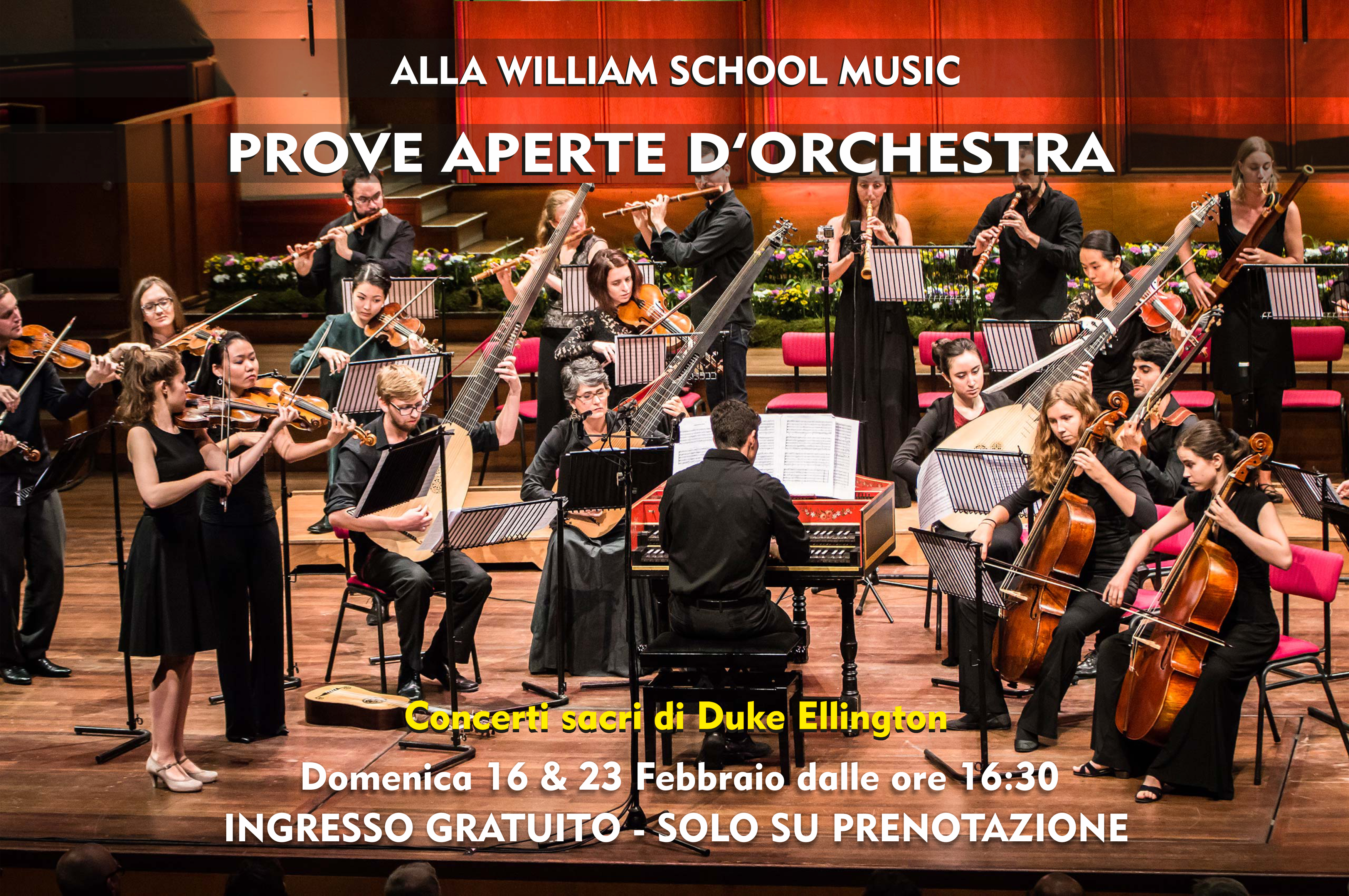 A Torre Maura, alla William School Music suona Duke Ellington!! 