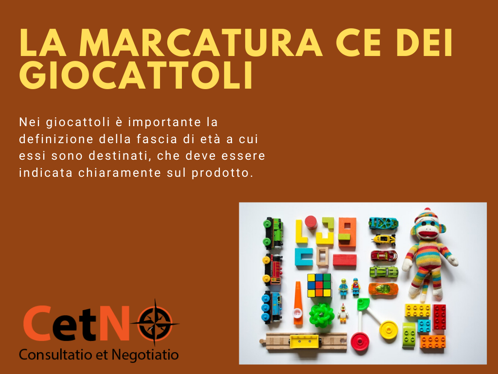 La marcatura CE dei giocattoli