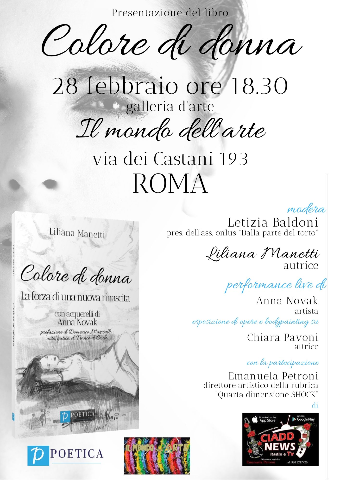 Colore di donna, la seconda presentazione a Roma