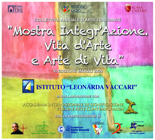 Mostra Integr’Azione: Vita d’Arte e Arte di Vita. L’arte itinerante che celebra la differenza.