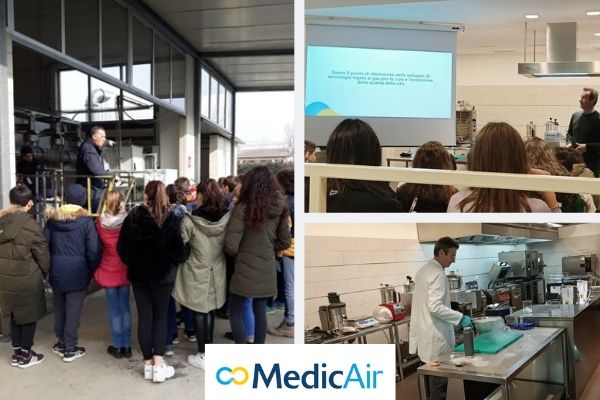 Medicair: una mattinata in azienda per gli studenti di Vigonza