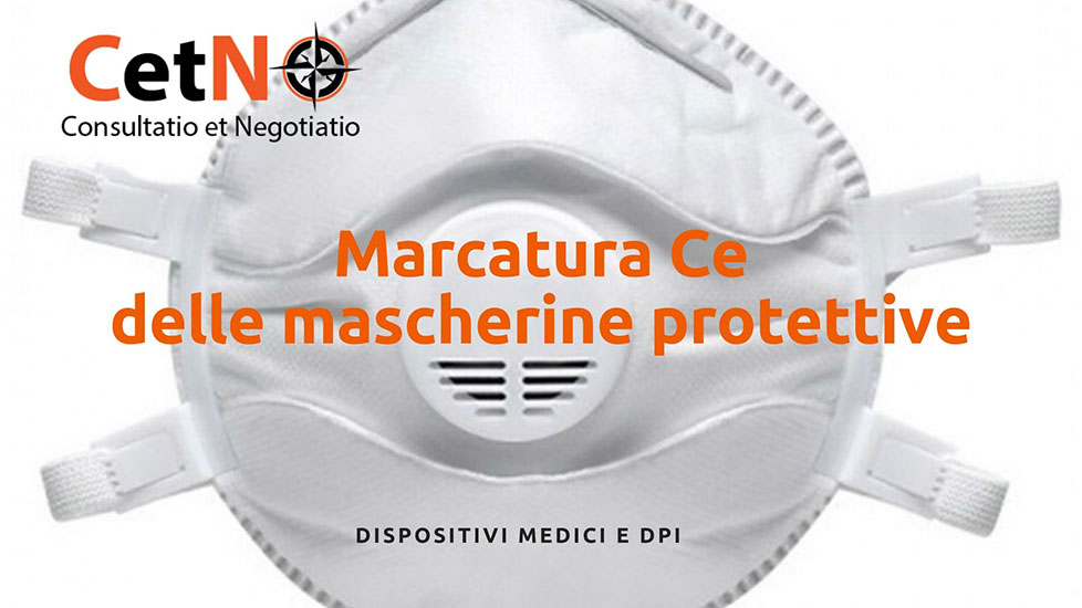 Marcatura CE mascherine protettive