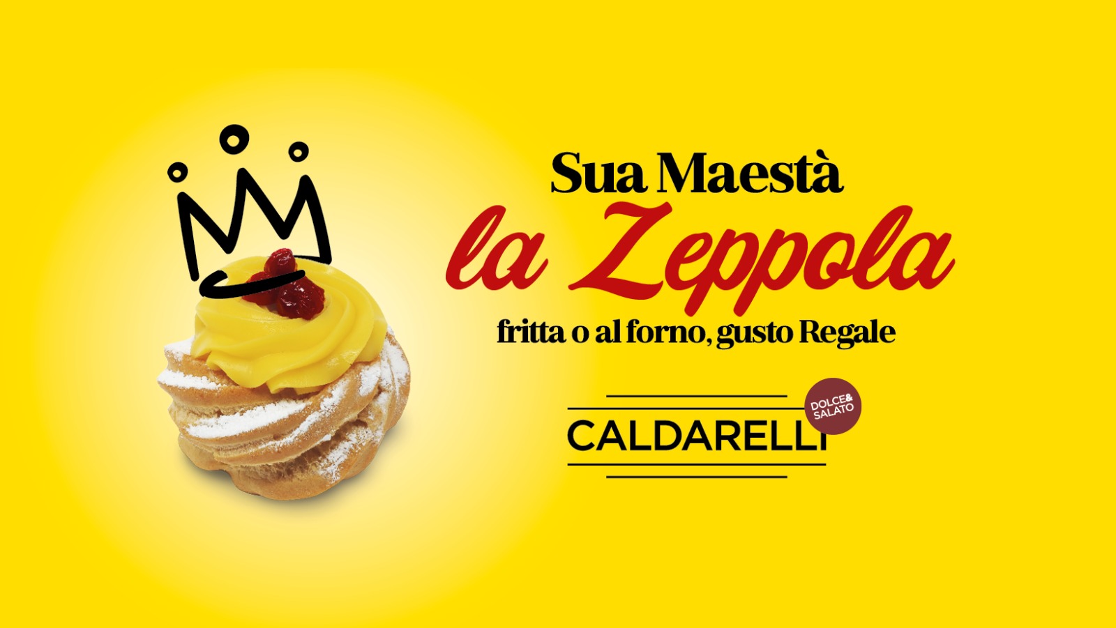 Le zeppole di San Giuseppe, prodotte da Caldarelli, garanzia di bontà