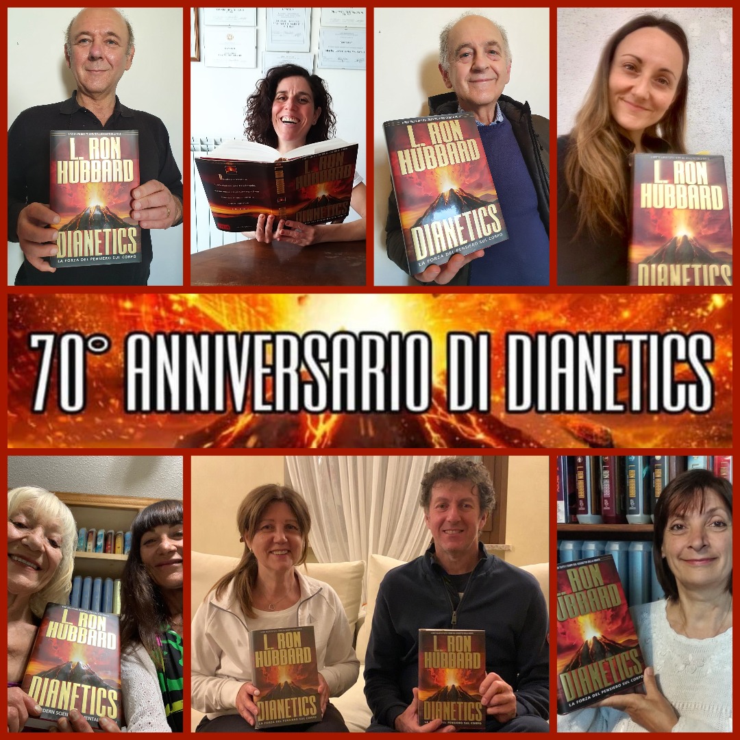 70° anniversario di Dianetics - Il libro di L. Ron Hubbard pubblicato il 9 maggio 1950