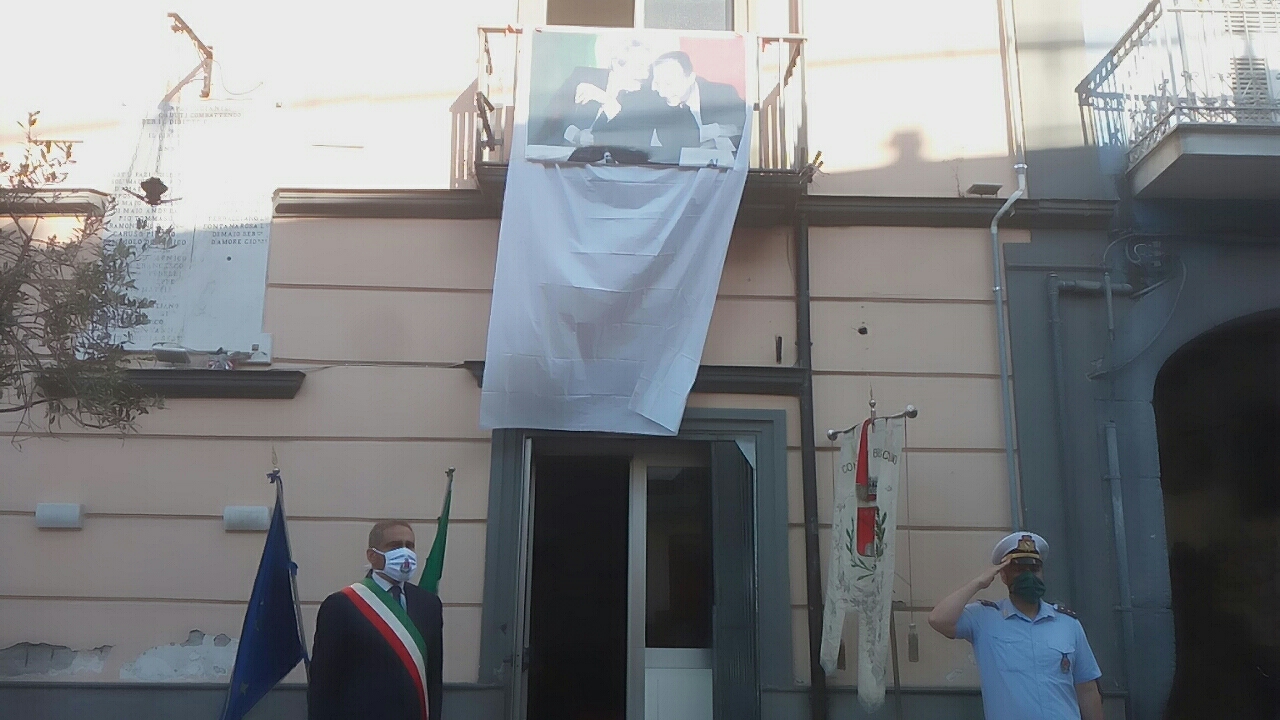 - Italia, Sicilia, Capaci, 28 anni fa Strage di mafia.La Commemorazione di Brusciano, Napoli. (Scritto da Antonio Castaldo)