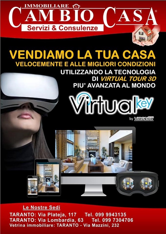 Case e tecnologia: Immobiliare Cambio Casa vende la tua casa in 3D