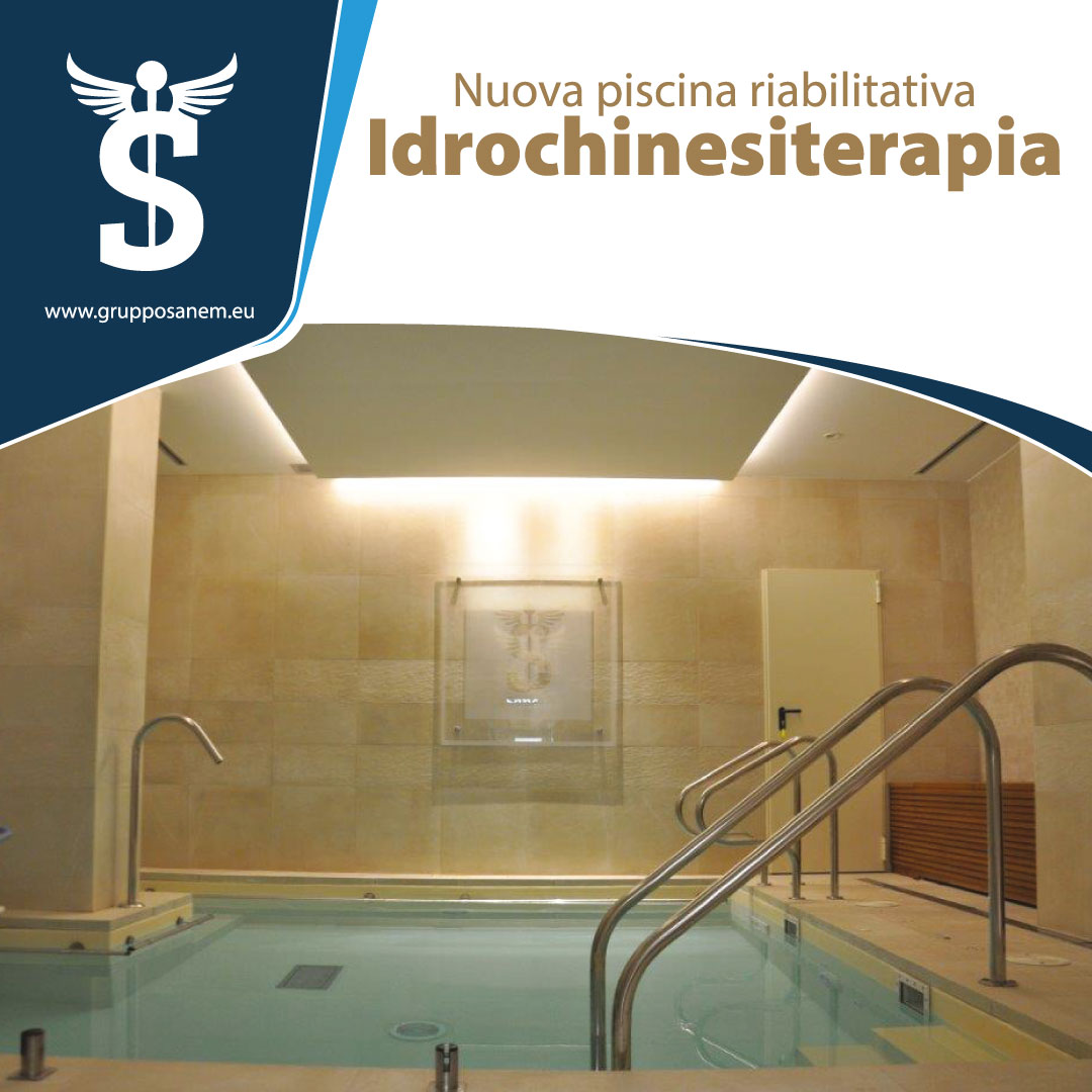 Idrokinesiterapia | Piscina per la riabilitazione al Poliambulatorio Sanem