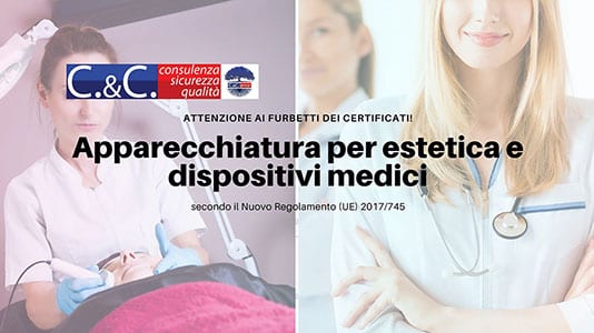 Apparecchiature per estetica e dispositivi medici