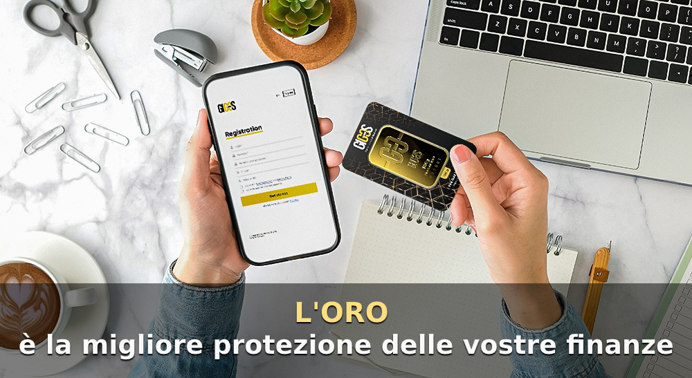 L'oro è la migliore protezione delle vostre finanze