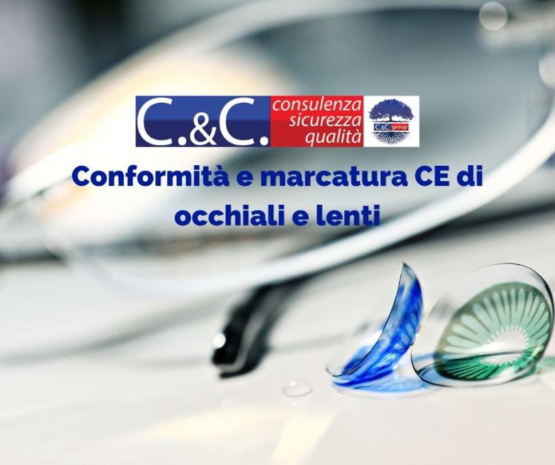 Marcatura CE di occhiali e lenti