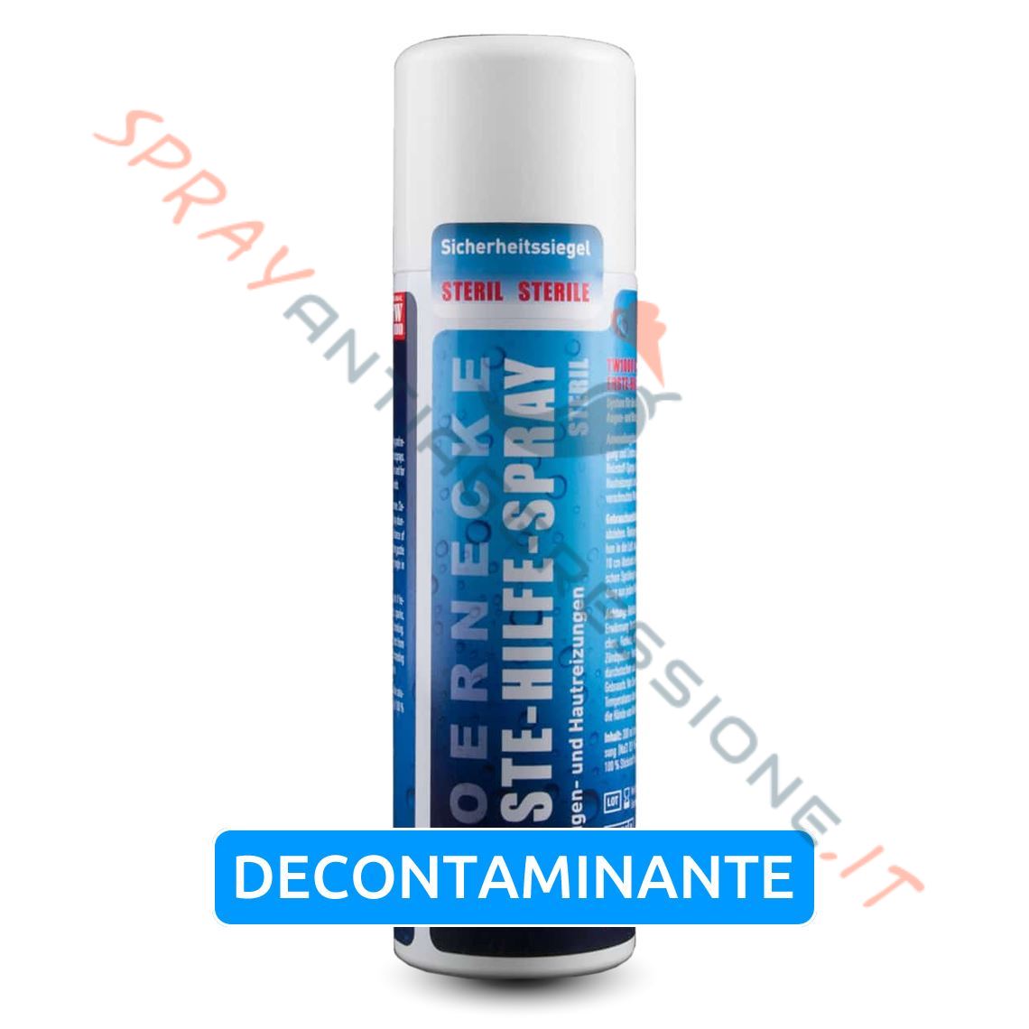 TW 1000 EHS 2: l’eccezionale spray decontaminante solo su Sprayantiaggressione.it