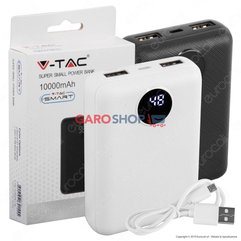 V-TAC VT 3501: il Powerbank portatile alla portata di tutti