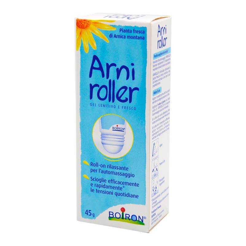 Easyfarma consiglia Arniroller Roll On Gel Rilassante all'Arnica per Automassaggio