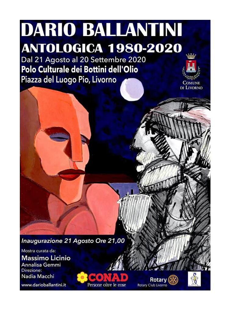 Dario Ballantini - Mostra Antologica 1980-2020 a Livorno dal 21 Agosto