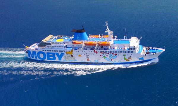 Moby Spa e Tirrenia per il turismo: un euro per l’auto al seguito nel mese di settembre