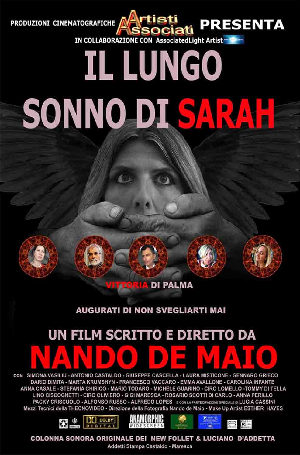 - Caserta, Premiere “Il lungo sonno di Sarah”, film di Nando De Maio, il 9 ottobre al multisala Duel Village. (Scritto da Antonio Castaldo)