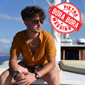 PIETRO MESSINA arriva in radio da… “Bora Bora”