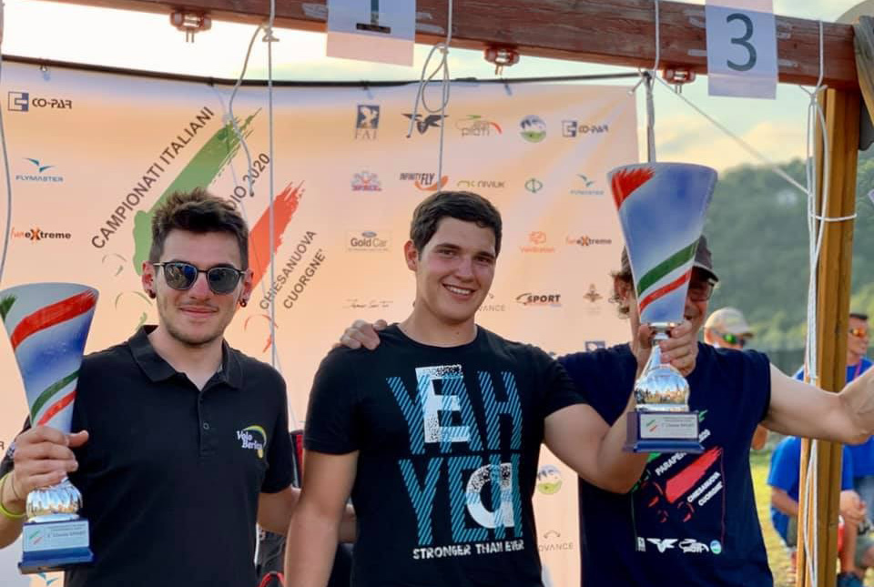 Valerio Marchetti, Campione italiano di volo in parapendio classe Sport 