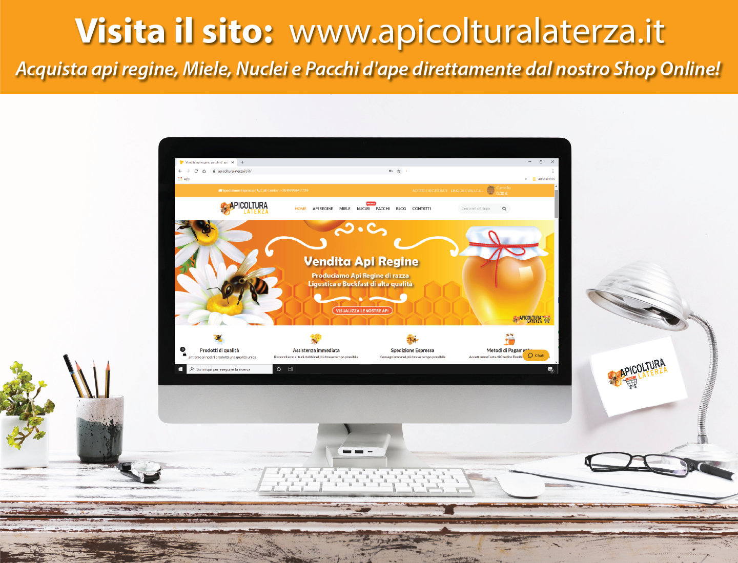 Operativo il nuovo eCommerce dedicato all'apicoltura