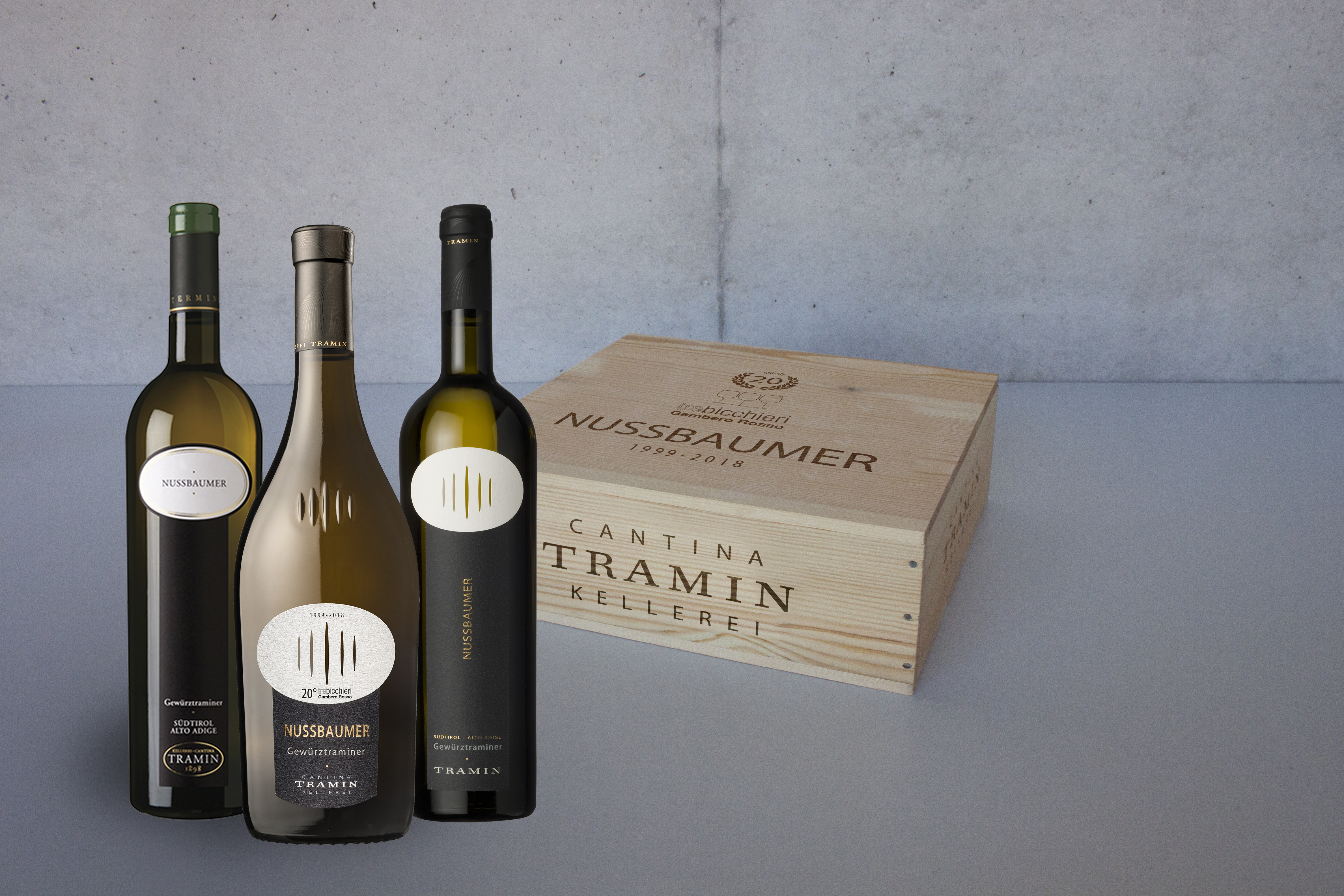 CANTINA TRAMIN: NUSSBAUMER SI AGGIUDICA IL TRE BICCHIERI PER IL VENTESIMO ANNO CONSECUTIVO