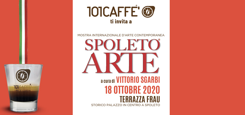 101CAFFE’ A SPOLETO ARTE, A CURA DI VITTORIO SGARBI