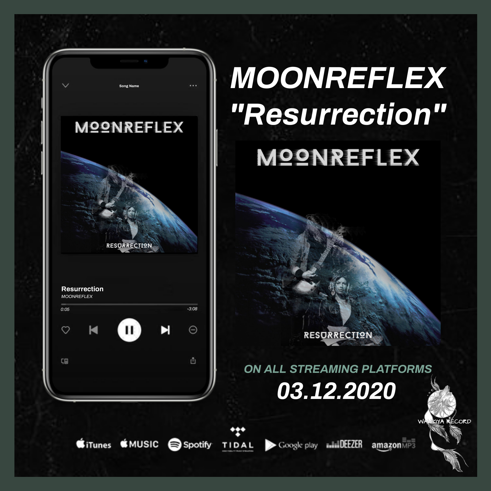 Moonreflex!!! Il 3 Dicembre il nuovo attesissimo 