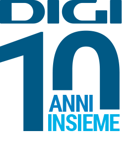  DIGI MOBIL celebra 10 anni di presenza in Italia