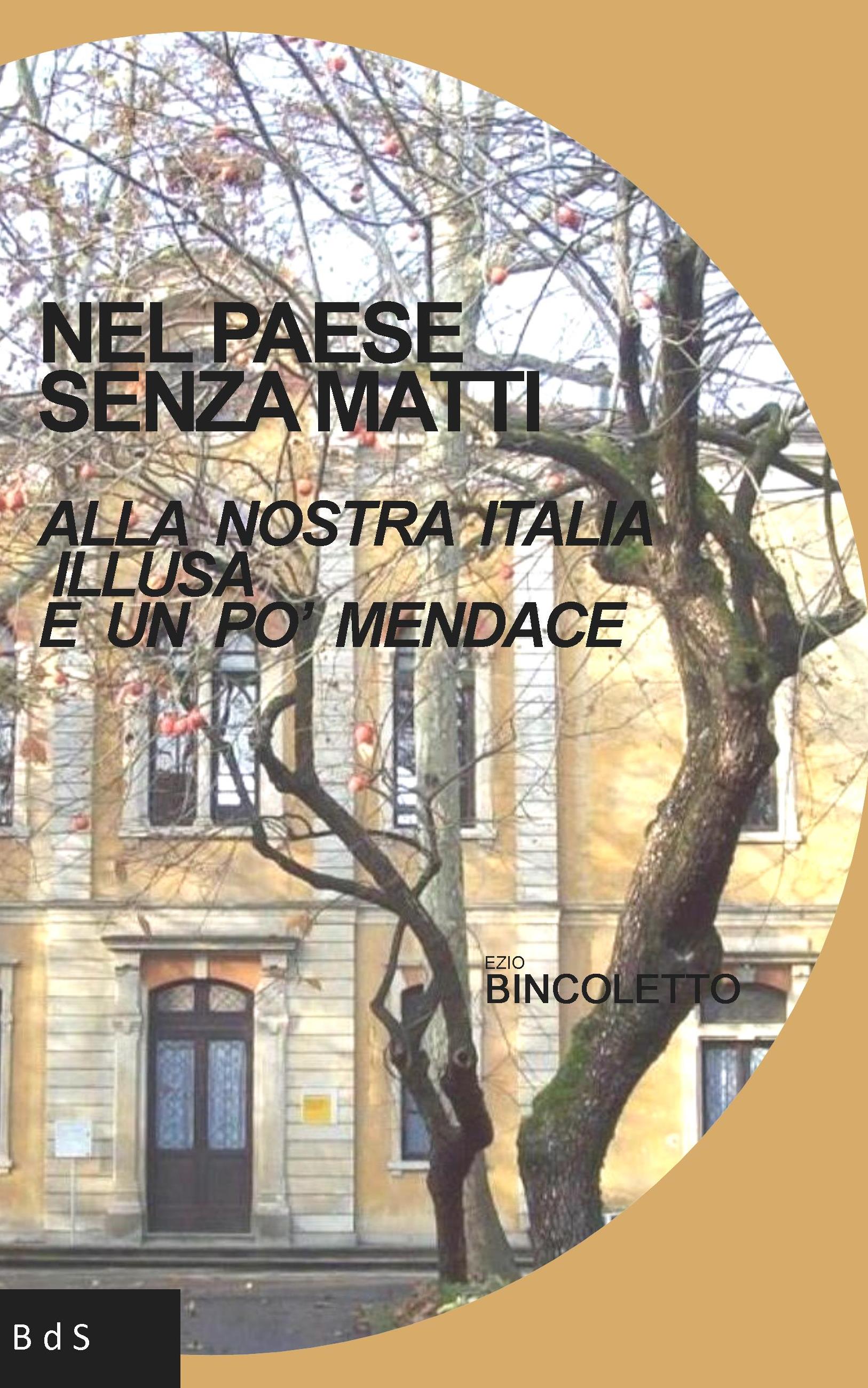 È arrivato “Nel paese senza matti” di Ezio Bincoletto un saggio sullo stato attuale della psicoterapia in Italia