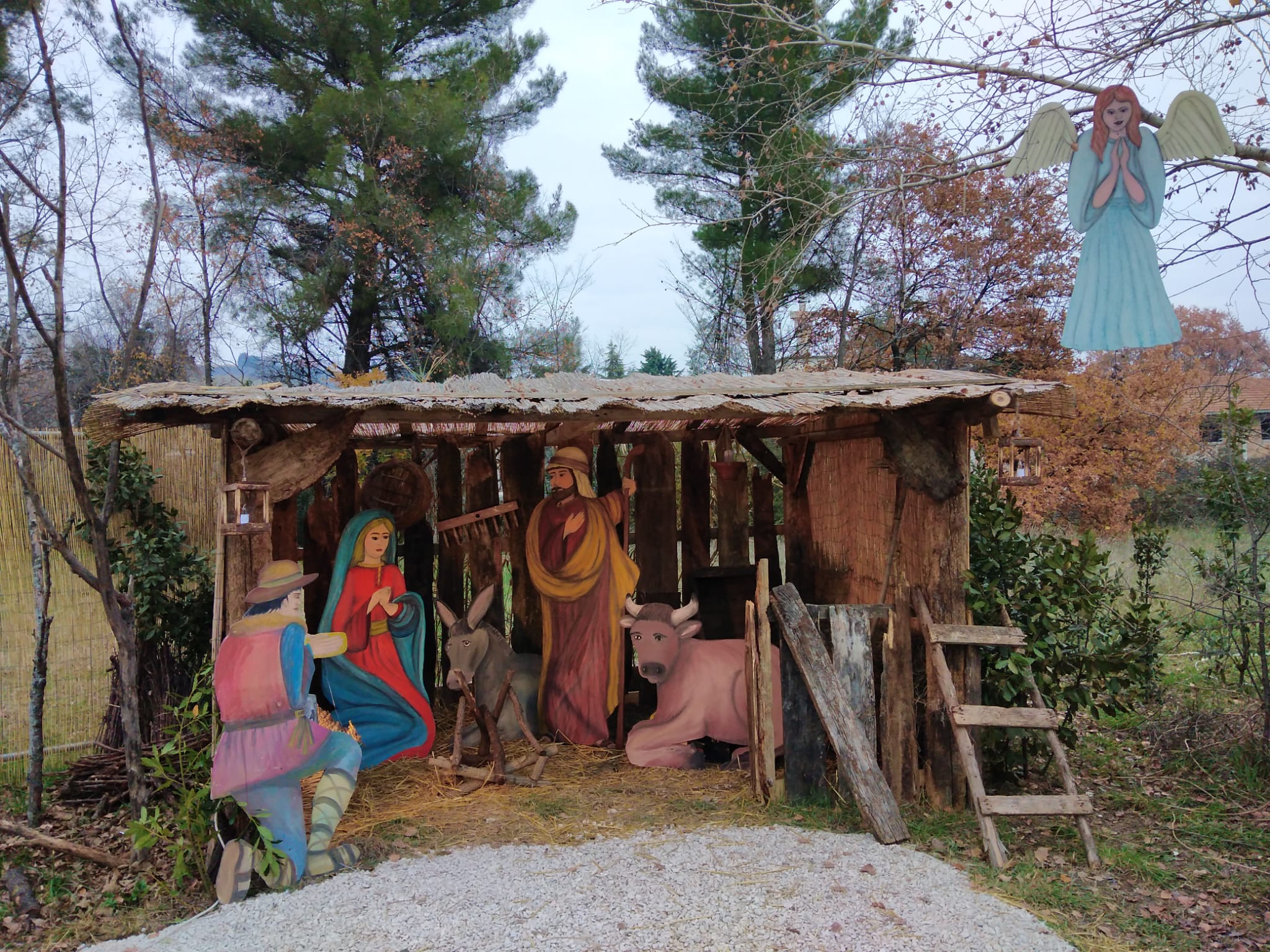 Mondavio, a San Filippo il presepe artistico più grande della Valcesano