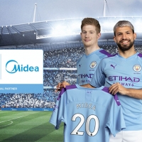 MANCHESTER CITY ANNUNCIA UNA PARTNERSHIP GLOBALE CON MIDEA,  COLOSSO NELLA PRODUZIONE DI ELETTRODOMESTICI