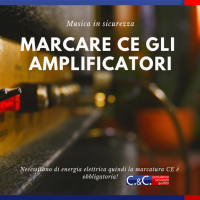 Marcatura CE amplificatori musicali