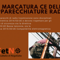 CHI DEVE EFFETTUARE LA MARCATURA CE DELLE APPARECCHIATURE RADIO?