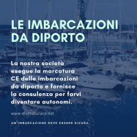 Le imbarcazioni da diporto