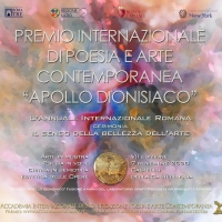 Poesia e Arte dal mondo. Apollo dionisiaco Roma 2020 celebra il senso della bellezza.